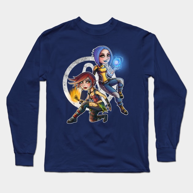 Borderlands 2 Sirens Long Sleeve T-Shirt by Lukael